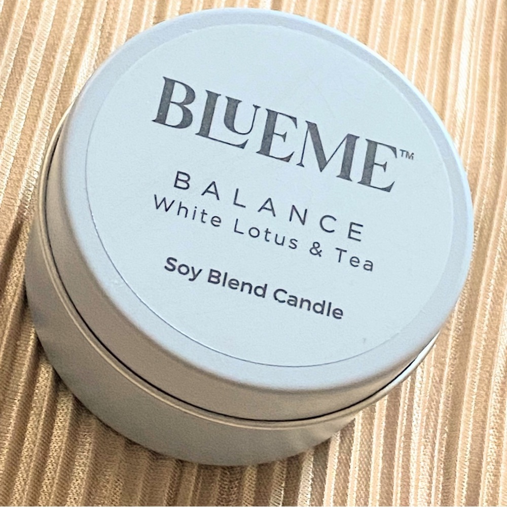 BLUEME WHITE LOTUS & TEA mini candle